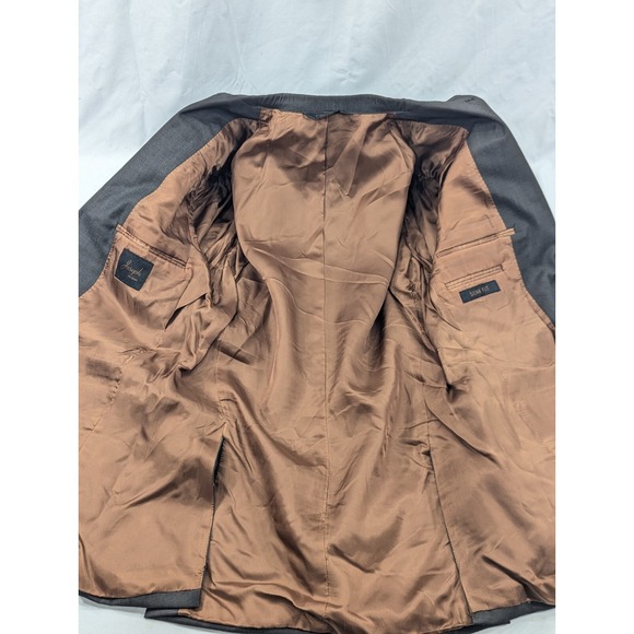 Jos. A. Bank Blazer Sport Coat Suit Jacket 100% Wool Slim Fit 39R 40" Chest EUC - Picture 6 of 14